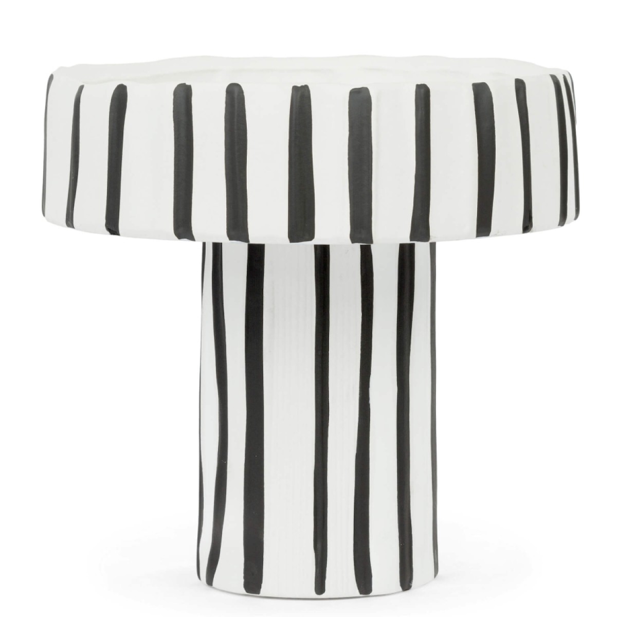 Ваза Black and White Ceramic (белый, арт. 6920150977202)
