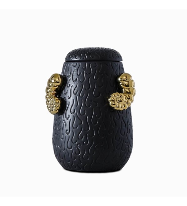 Ваза Double Ear Black