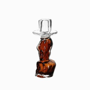 Подсвечник Amber Shadow высота 20