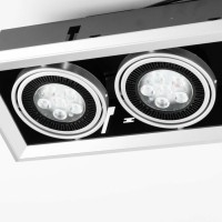 Встраиваемый потолочный светильник Grille Lamp 3 ширина 21
