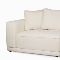Диван Karla ширина 250 (молочный, чёрный)