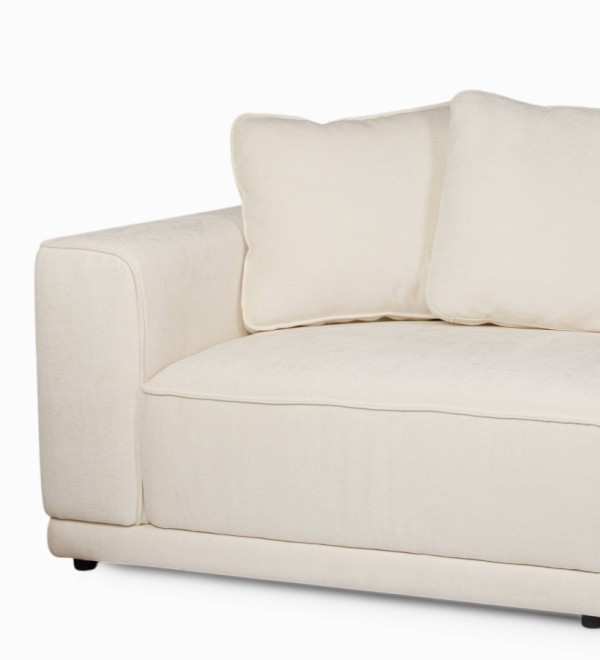 Диван Karla ширина 250 (молочный, чёрный)
