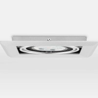 Встраиваемый потолочный светильник Grille Lamp 1 21х21