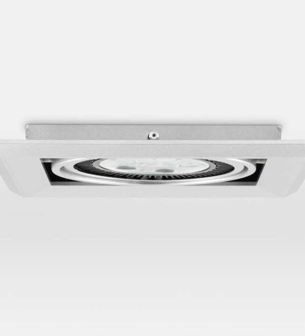 Встраиваемый потолочный светильник Grille Lamp 1 21х21