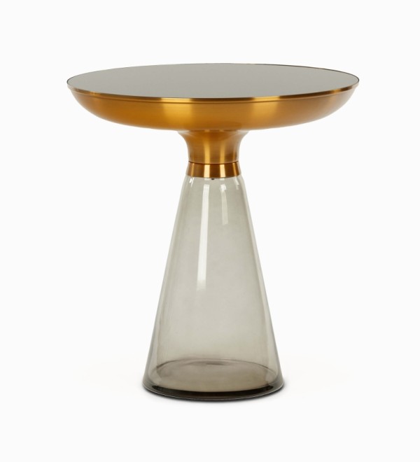Кофейный столик Vaso glass диаметр 52