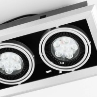 Встраиваемый потолочный светильник Grille Lamp 3 ширина 21