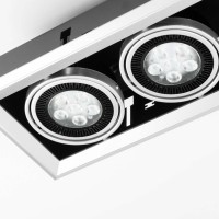 Встраиваемый потолочный светильник Grille Lamp 3 ширина 21