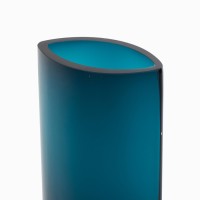 Ваза Blade Blue высота 40