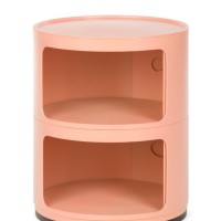 Тумба Componibili с 2 ящиками 32х40 (розовый)