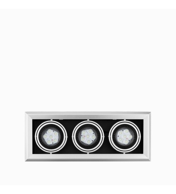 Встраиваемый потолочный светильник Grille Lamp 3 ширина 21