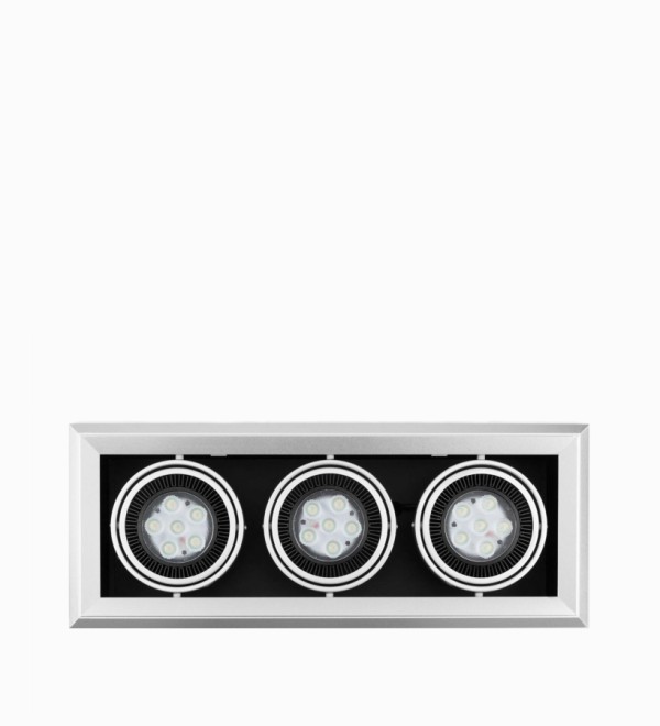 Встраиваемый потолочный светильник Grille Lamp 3 ширина 21
