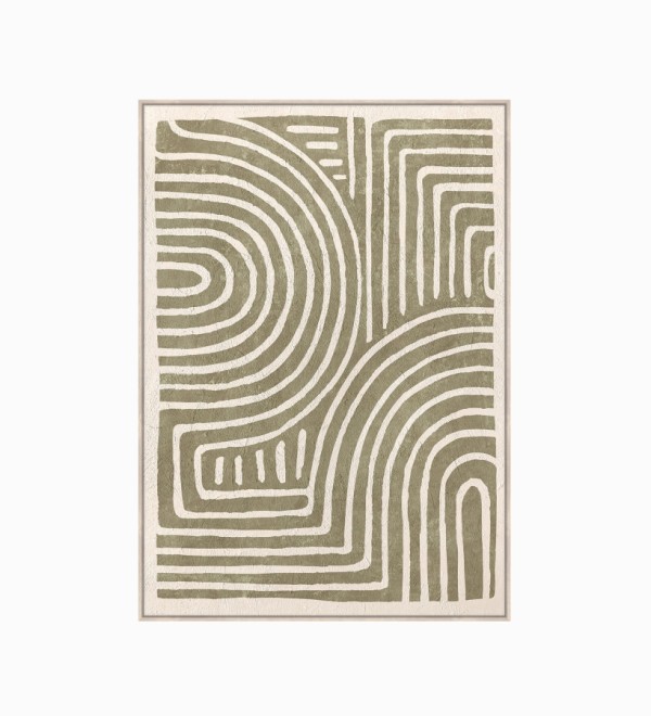 Постер Механический узор 100x140