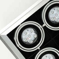 Встраиваемый потолочный светильник Grille Lamp 4 ширина 36