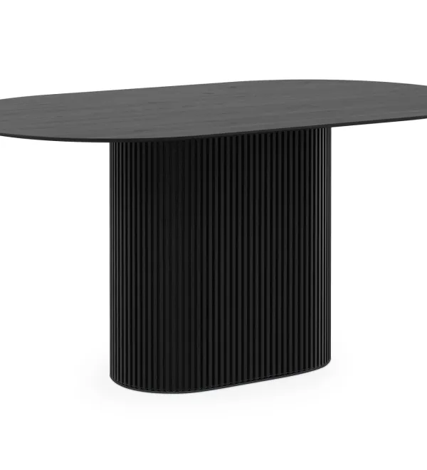 Стол обеденный овальный Mono Stripe 160х95