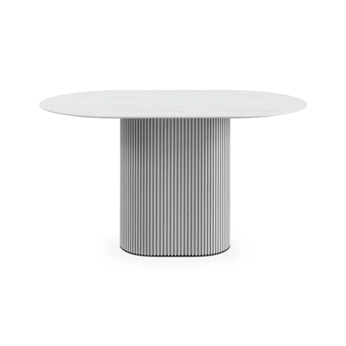 Стол обеденный овальный Mono Stripe 140х85