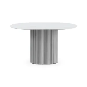 Стол обеденный овальный Mono Stripe 140х85