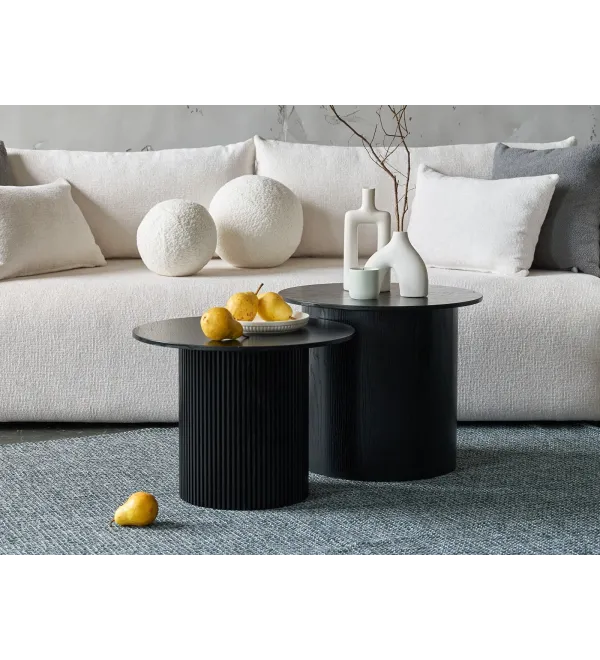 Стол журнальный Mono Stripe D50/D29/H37,5