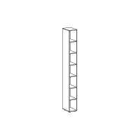 Стеллаж узкий Modus