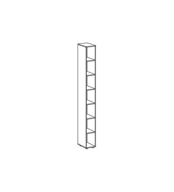 Стеллаж узкий Modus