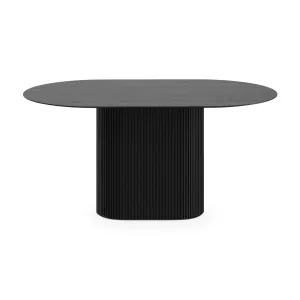 Стол обеденный овальный Mono Stripe 160х95