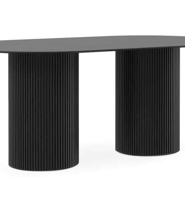 Стол обеденный овальный Mono Stripe 180х100
