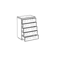 Комод Kristal