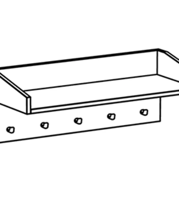 Вешалка для одежды Latte