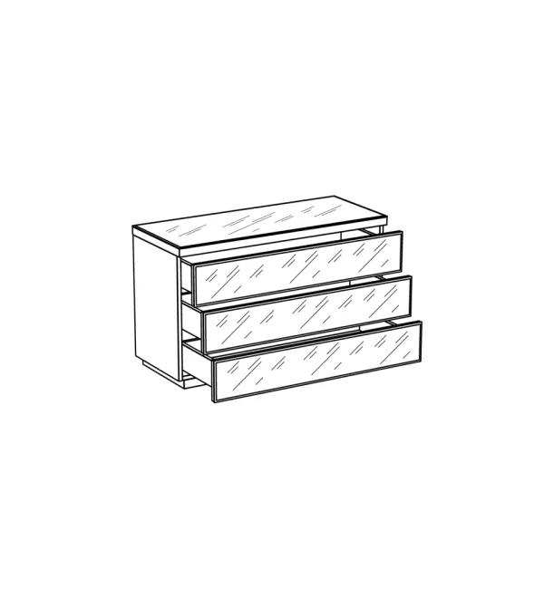 Комод Kristal