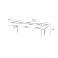 Банкетка Mede Wave