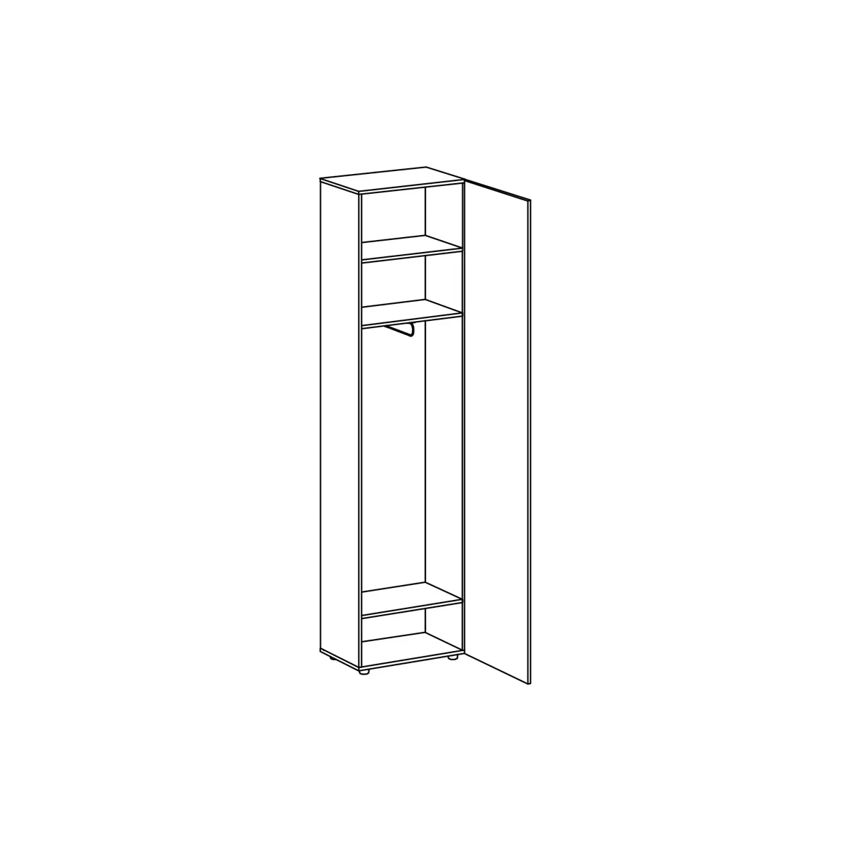 Шкаф Modus 1-дверный