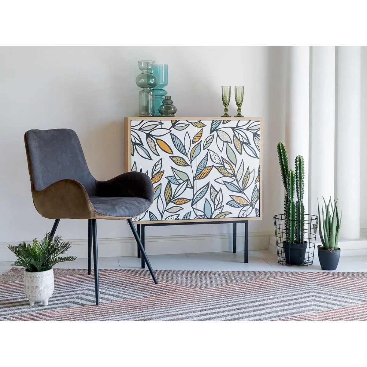 Шкаф Boho Color низкий