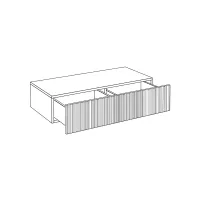 Консоль с 2 ящиками Canto