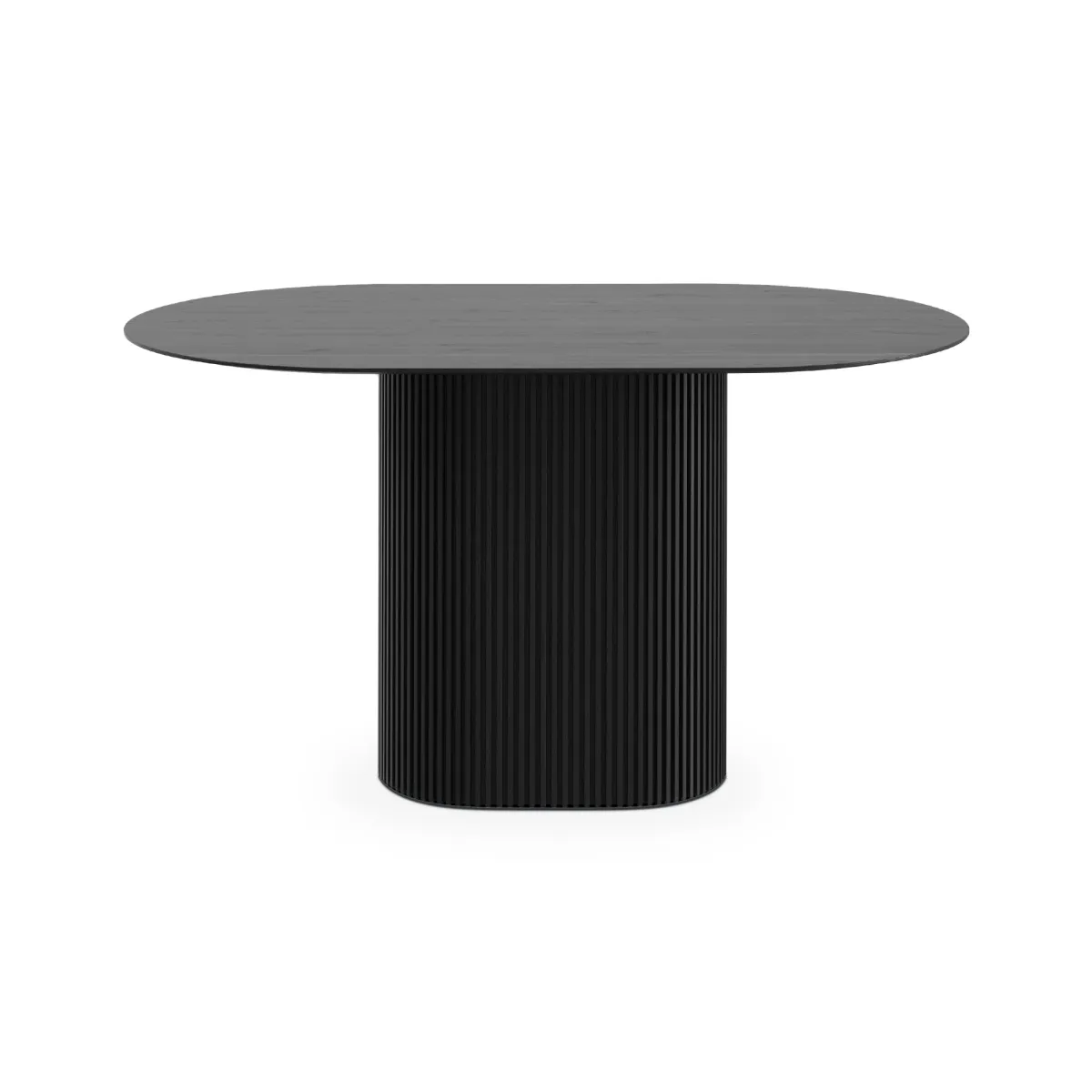 Стол обеденный овальный Mono Stripe 140х85