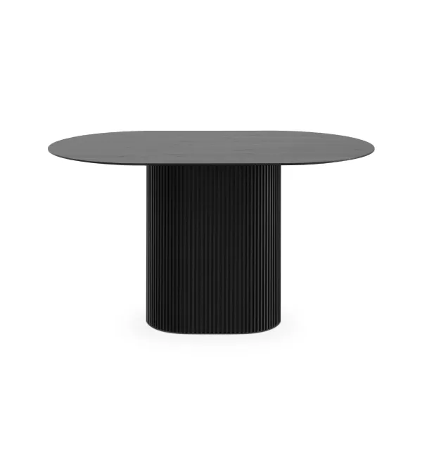 Стол обеденный овальный Mono Stripe 140х85
