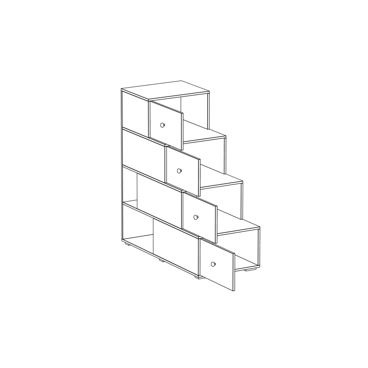 Лестница-комод Play