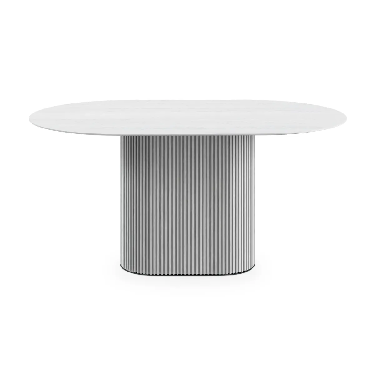 Стол обеденный овальный Mono Stripe 160х95