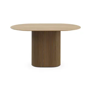 Стол обеденный овальный Mono Stripe 140х85