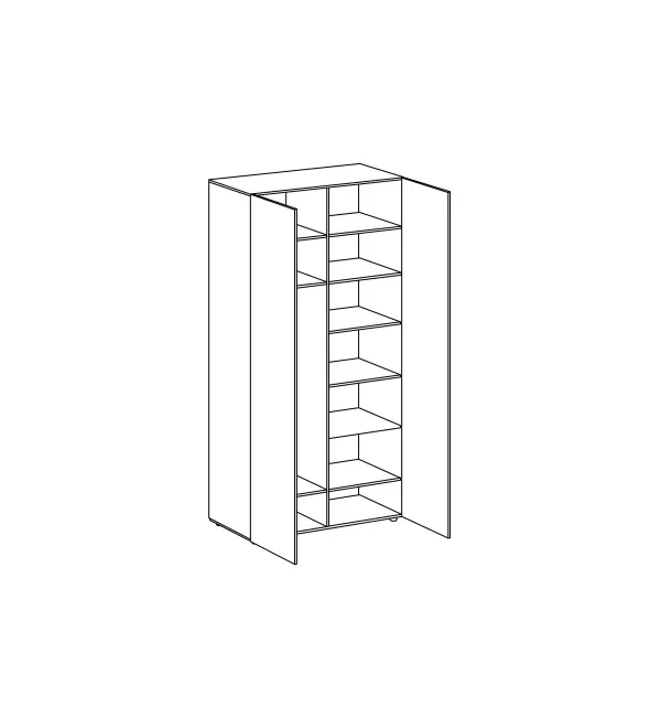 Шкаф Modus 2-дверный