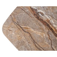 Стол КАЛЬДЕРОН (CALDERON) 180 цвет КОРДИЛЬЕРЫ (GLOSS GRAND CORDILLERA)/ БРОНЗОВЫЙ ВИНТАЖНЫЙ, ®DISAUR