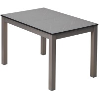Стол TME-6932 MBH  серый камень GREY STONE /серый