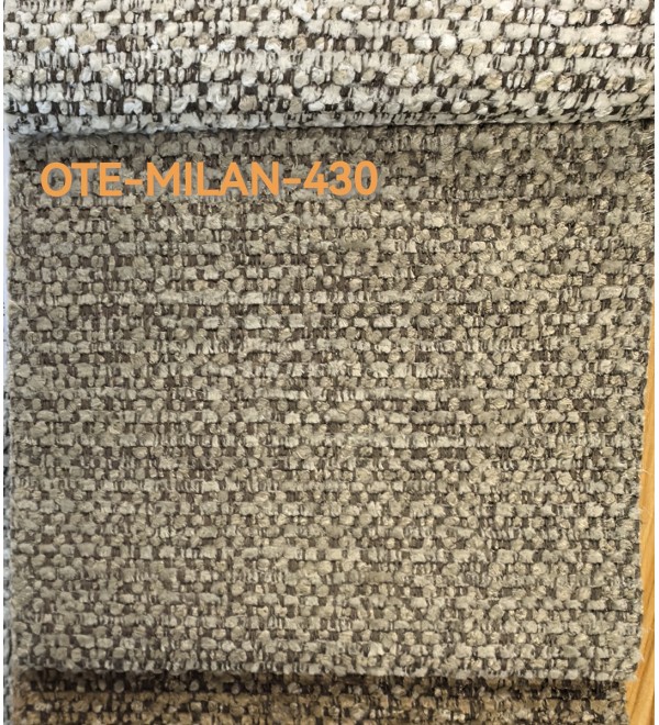 Стул ЛЕННЕ (LENNE) 360 град. поворот., цвет ЛАТТЕ MILAN-430/ MOHAIR-440, ткань/ Черный, ®DISAUR
