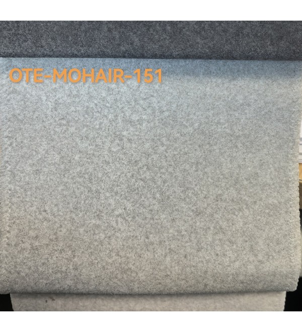 Стул ЛЕННЕ (LENNE) 360 град. поворот., цвет СЕРЫЙ MILAN-450/ MOHAIR-151, ткань/ Черный, ®DISAUR
