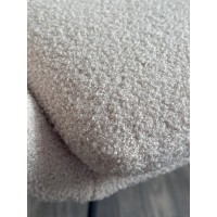 Стул ДАРЕМ (DAREM) Белый букле Davis now or never -03 / черный каркас, ®DISAUR
