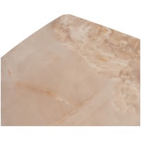 Стол РИВОЛИ (RIVOLI) 140 цвет АМБЕР ЖАДЕ (GLOSS AMBER JADE SOLID CERAMIC) / ЧЕРНЫЙ, ®DISAUR