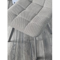Стул ЧИЛИ ПРОФИЛЬ (CHILLI SQUARE) цвет 355А-04, ткань/ латте каркас