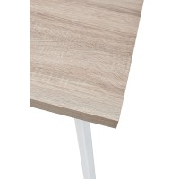 Стол БРИК М (BRICK M) 140 Дуб Трюфель/ Белый