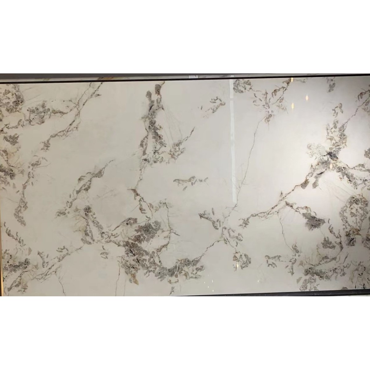 Стол КОРНЕР (CORNER) 120 цвет ГОЛДЕН ЖАДЕ (GLOSS GOLDEN JADE SOLID CERAMIC) / БЕЛЫЙ, ®DISAUR