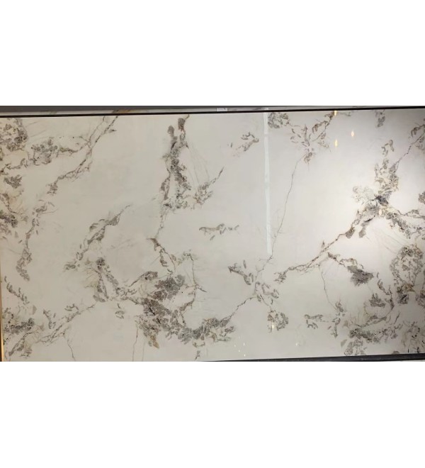 Стол КОРНЕР (CORNER) 120 цвет ГОЛДЕН ЖАДЕ (GLOSS GOLDEN JADE SOLID CERAMIC) / БЕЛЫЙ, ®DISAUR