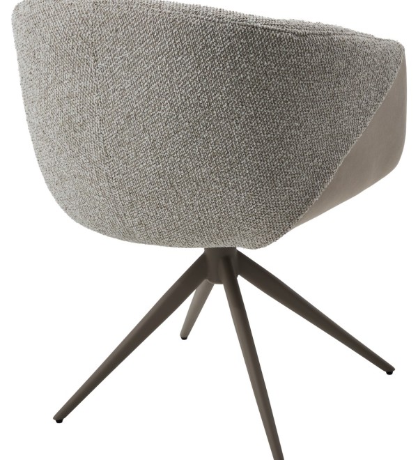 Стул ГИССЕН (GISSEN) 360 град., цвет ЛАТТЕ RIELY-111 / V885-3, ткань / ЛАТТЕ, ®DISAUR