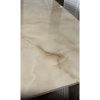 Стол ГОРАЦИО 200 цвет Остра Бьянко (OSTRA BIANCO GLOSSY), керамика / Латте